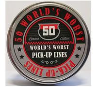 Lagoon Group Tabletop Fun In A Tiny Tin - 1 x Tabletop Trivia : 50 Worst Pick Up Lines