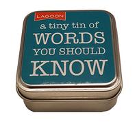 Lagoon Group Tabletop Fun In A Tiny Tin - Tabletop Trivia and Quiz Games 1 Tin Words You Should Know