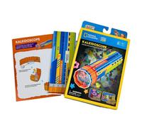 Lagoon National Geographic How Things Work Build Your Own Kaleidoscope Kit - Blue - Stem Optics Toy For Children Aged 5+
