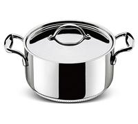 Lagostina Accademia Lagofusion Stewpot with Lid, stainless steel, stainless steel, 24 cm