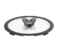 Lagostina Ingenio Induction Glass Lid, Black/Transparent, 26 cm