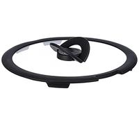 Lagostina Ingenio induction glass lid, Glass, black/transparent, 22 cm