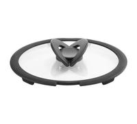 Lagostina Ingenio Lid, Model 010244060120, Transparent and Gray, for One