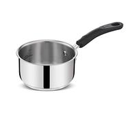 Lagostina Practical Casserole Fonda Long Handle for Induction, Grey, 16 cm, Steel 18/10