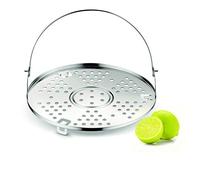 Lagostina Pressure Cooker Grill Accessory, Stainless Steel, 22 cm Diameter, for 3.5/5 / 6/7 / 9 Litres Capacity