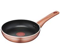Lagostina Ramata Non-Stick Aluminium Frying Pan Diameter 20 cm with Copper Effect Exterior, Gas Pot and Oven, Easy Titanium Coating, Ergonomic Bakelite Handle
