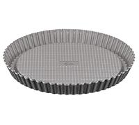 Lagostina Tasty Non-Stick Steel Tart Mould for Oven, Black, Diameter 28 cm