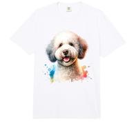Lagotto Romagnolo Dog Watercolor Artwork Comfort Colors Adult Heavyweight T-Shirt