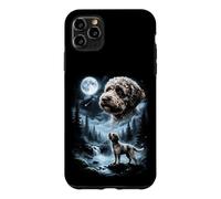 Lagotto Romagnolo Howling to the Moon Retro 90's Dog Case for iPhone 11 Pro Max