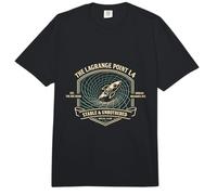 Lagrange Point 14 Rocket Space Orbital Mechanics Big Bang Comfort Colors Adult Heavyweight T-Shirt