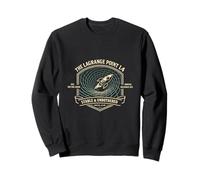 Lagrange Point 14 Rocket Space Orbital Mechanics Big Bang Sweatshirt