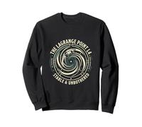 Lagrange Point 14 Space Rocket Stable Unbothered Orbital Sweatshirt