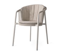 Lagrasse Chair Outdoor Vipp with seat and back cushion - 5705953213334