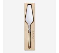 Laguiole Cake Server in Wooden Tray in Ivory Laguiole Ivory