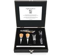 Laguiole Style de Vie Sommelier Corkscrew Set 6 Piece Oak Wood