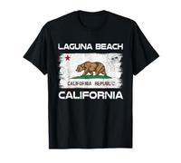 Laguna Beach California Flag Laguna Beach Californian Pride T-Shirt