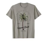 Laguna Beach California Tropical Tree Palm Relaxed T-Shirt
