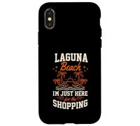 Laguna Beach I'm Just Here For the Shopping California Case for iPhone X/XS