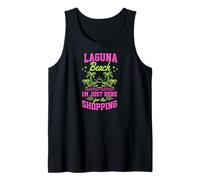 Laguna Beach I'm Just Here for The Shopping California Tank Top