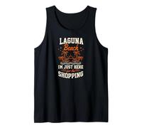 Laguna Beach I'm Just Here for the Shopping California Tank Top