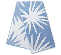 Laguna Beach Textile Co. Tropical Cabana Beach Towel - Oversized, Plush 630 GSM Cotton - Agave Blue