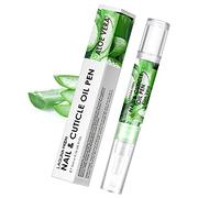 Lagunamoon Cuticle Oil Pen for Nail Care, 5ml Nail Oil Pen with Natural Ingredients to Moisturize and Nourish Dry Nails and Cuticles, Cuticle Oil to Prevent Nail Cracking and Hangnails, Aloe Vera