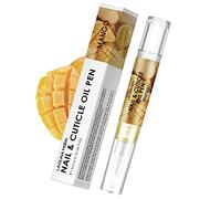 Lagunamoon Cuticle Oil Pen for Nail Care, 5ml Nail Oil Pen with Natural Ingredients to Moisturize and Nourish Dry Nails and Cuticles, Cuticle Oil to Prevent Nail Cracking and Hangnails, Mango