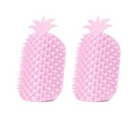 LAGUOE 2lots Interactively Cats Scratcher Comb Pineapples Corner Scratch for Entertaining and Relaxing Pet Store Supplies