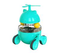 LAGUOE Cats Toys Interactive Food Dispenser Automatic Cats Feeder Training Treat Ball Adjustable Funny Pet Leaking Foo Leaking Toy