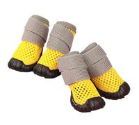 LAGUOE Dog Shoes Paws Protectors AntiSlip for Outdoor Running Hollowout Foot Covers for Hot Weather Nonslip Dog Shoes