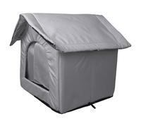 LAGUOE Protective Cats Enclosure Shelter Nest with Cold Resistant Materials for Safe Outdoor Winter Strays Nest All Season