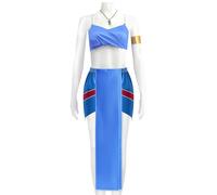 Lagusida Princess Kida Atlantis Costume for Women Adult Full Set (S)