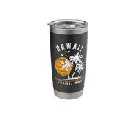 Lahaina Maui Hawaii, HI Beach Vacation Souvenir Stainless Steel Insulated Tumbler