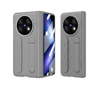 LAHDFKAJ Case For Vivo X Fold 6, Full-Body Shockproof Cover with Stand and Built-in Screen Protector, Hinge Protective Phone Case(Grey)