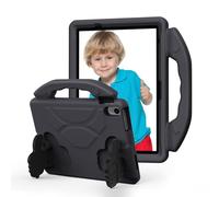 LAHDFKAJ For iPad Air 11 Inch M4 / M3 / M2 (2026/2025/2024) Case Tablet for Kids Lightweight EVA Shockproof Protective Handle Stand Cover Kid Friendly Case(Black)