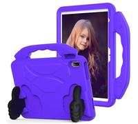 LAHDFKAJ Tablet Cases Compatible with iPad Air 6 11"(2024)/Air 11 inch 2024 M2 Tablet Case for Kids Lightweight EVA Shockproof Protective Handle Stand Cover Kid Friendly Case Tablet PC Case(Purper)