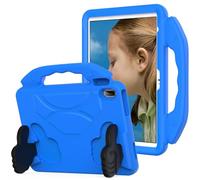 LAHDFKAJ Tablet Cases Compatible with iPad Air 6 11"(2024)/Air 11 inch 2024 M2 Tablet Case for Kids Lightweight EVA Shockproof Protective Handle Stand Cover Kid Friendly Case Tablet PC Case(Blue)