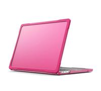 LAHDFKAJ Tablet Cases Transparent Back Shell Compatible with MacBook Air 13.6" 2022 A2681/ M3 2024 A3113 Slim Shockproof Rugged TPU Protective Cover Tablet PC Case(Rose Red)