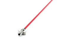 Lahdrhab 1 Piece Adjustment Two-Course Type Steel Truss Rod Red 460mm for Electric Guitar Parts