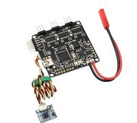 Lahdrhab 1 Piece Storm32 BGC 32Bit 3-Axis STM32 Brushless Gimbal Controller Board Black PC+Metal with Dual Gyroscope for RC Drone
