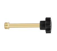 Lahdrhab 1 Piece Trumpet Piston Repair Tool Brass & Black Maintain Helper Grinding Rod Musical Instrument Accessories