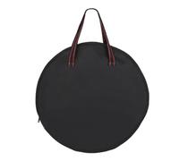 Lahdrhab 10 Inch Black Oxford Cloth Drum Bag Portable Drum Mute Pad with Handbag Drumhead Board Bag