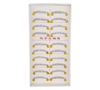Lahdrhab 10 Pairs Makeup Natural Lower Bottom Black False Eyelashes Clear Band