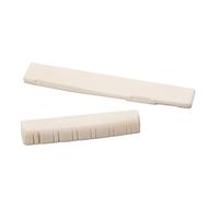 Lahdrhab 12 Strings Acoustic Guitar Bone Bridge Saddle Nut for Folk Guitar 49mm/76mm Guitar Replacement Parts