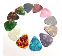 Lahdrhab 12 x rock picks - Mediators for guitars and basses 3 different thickness