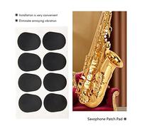 Lahdrhab 160 Pieces Saxophone Tenor/Alto Clarinet Mouthpiece Cushion Sax Mouthpiece Patches Pads Cushions Thick 0.8 mm