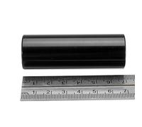 Lahdrhab 1pc Guitar Slide Black Stainless Steel Finger Knuck