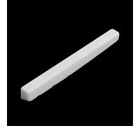 Lahdrhab 1Pc Modern and Vintage Electric Guitar Six String Nut Cattle Bone Slotted for Strat Replacement M01941