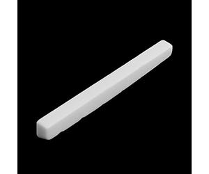 Lahdrhab 1Pc Modern and Vintage Electric Guitar Six String Nut Cattle Bone Slotted for Strat Replacement M01941
