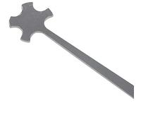 Lahdrhab 1Pc Stainless Steel Violin Sound Post Setter Repair Tool Solid Bras S Violin Parts Accessories